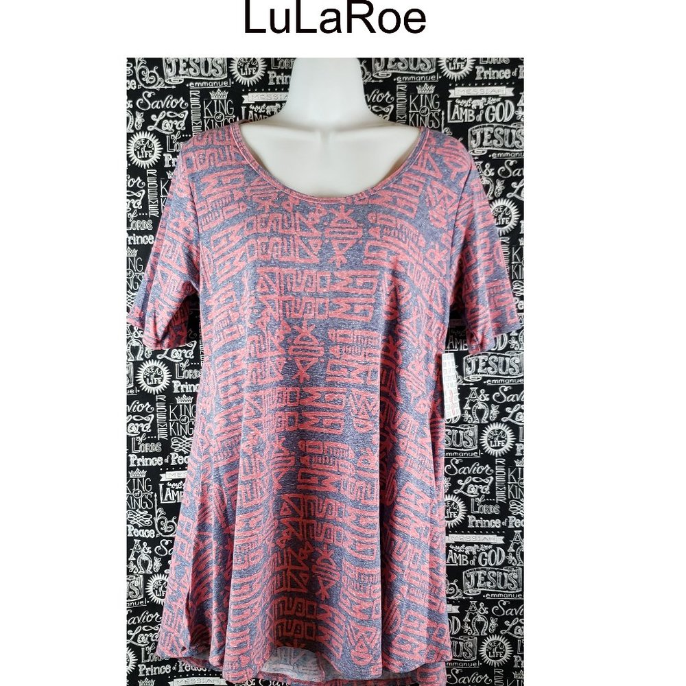 LulaRoe Short Sleeve Top Sz S NWT